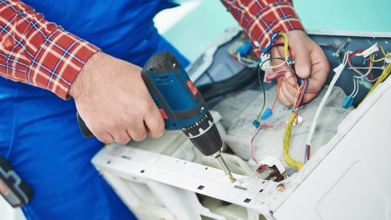 Kocaeli Beko Beko çamaşır makinesi kart tamiri – Su almama arızası orijinal parça ile giderildi. - Teknik servis örneği